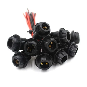 T10 Socket Connector Extension for OEM / LED / Xenon Lights Pack of 10 - Picture 1 of 12