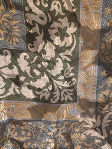 Liz Clairborne Semi Shear Square Multi Colored Light Weigh Scarf 34"x 34" - Picture 1 of 18