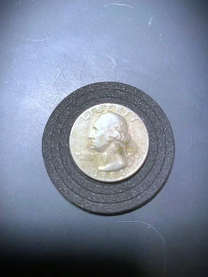 Cuarto de cuarto Washington 1984-P -🔥Recocido incorrectamente (rende tono)🔥Obv & Rev Foto 1 de 4