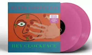 Elvis Costello – Hey Clockface Exclusive Translucent Violet Colored 2x Vinyl LP - Picture 1 of 4
