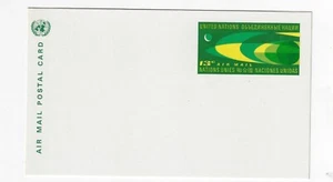 UN 1968 13 cent UN Outer Space air post card mint. NY#UXC6. MNH - Picture 1 of 1