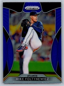 2019 Panini Prizm #186 Mike Foltynewicz Blue Prizm - Picture 1 of 2