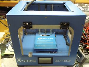 Qidi Tech X-one2 3d Printer Used 150x150mm Great Condition Prebuilt Direct Drive