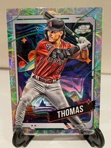 2024 Topps Cosmic Chrome #112 Alek Thomas Nucleus Refractor - Picture 1 of 2