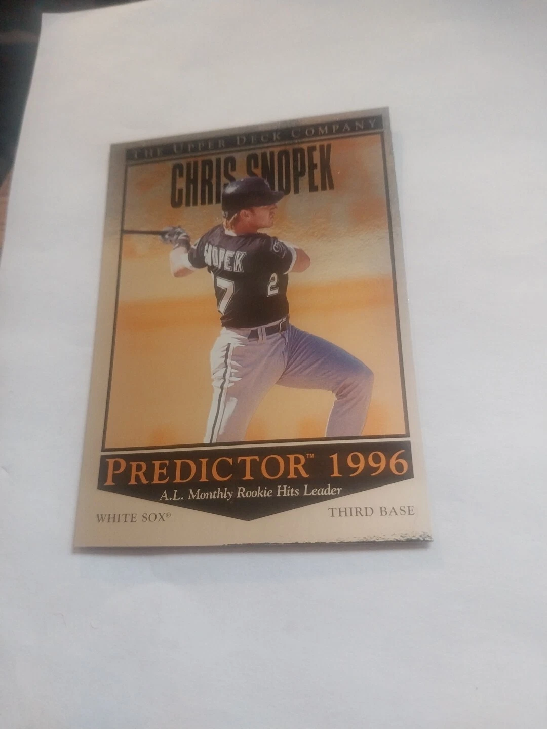 1996 Upper Deck Predictor Exchange Hobby #H29 Chris Snopek