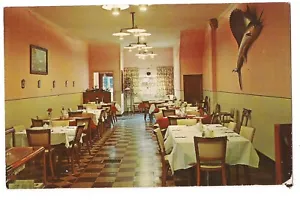 Postal interior de pez espada arte Bellevue Ohio OH de AMSDEN HOUSE RESTAURANTE - Imagen 1 de 2