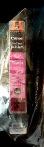 NEW!! Canon BCI-3eM Magenta Ink Cartridge - GENUINE SEALED - No Box - Original! - Picture 1 of 5