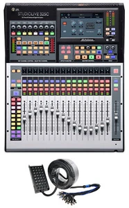 Presonus STUDIOLIVE 32SC 32-Channel/22-Bus Mixer + 100 Foot XLR Snake Cable - Picture 1 of 12
