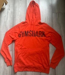 Men’s Gymshark Orange / Camo Bold Hoodie Size Small - Picture 1 of 8