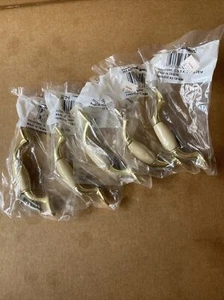 263APB Neu Vintage Amerock Allison poliertes Messing mandelgewölbter Griff, 5er Set - Bild 1 von 16