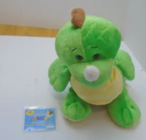 GANZ WEBKINZ ORIGINAL KEY LIME DINO DINOSAUR PLUSH CODE opened RETIRED HM185 - Picture 1 of 12
