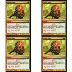4 x GRUUL CHARM NM Gatecrash mtg Gold - Instant Unc - Picture 1 of 1
