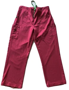 CARHARTT Medical Scrub Bottoms Pants Womens Regular XL Stretchy Pink - Picture 1 of 9