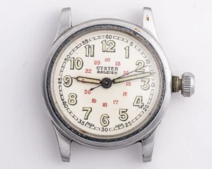 Vintage 1930's Stainless Steel Rolex Oyster Raleigh out of watchmaker's estate! - Picture 1 of 6