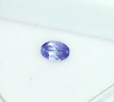 Saphir bleu  naturel du Sri-lanka de 0,47 carat avec certificat