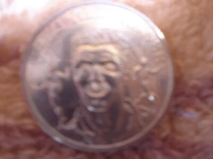 1 X GREG ALEXANDER COIN APPROX 2.5 CM TELEGRAPH MIRROR 1991 RUGBY LEAGUE FOOTY - Foto 1 di 3