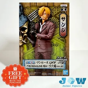 ONE PIECE Figure- Banpresto DXF The Grandline Men Wano Country Vol 20 Sanji - Picture 1 of 10