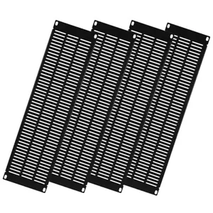 2/4 Pc 1U-4U Blank Rack Mount Panel Spacer for 19" Server Network Cabinet Vented - Picture 1 of 16