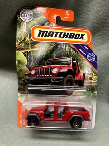 (jab28) Matchbox - red 2020 Jeep Gladiator in the package - Picture 1 of 6