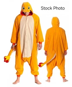 NWT Adult Pokemon Charmander Mens/Women's Unisex Large Kigurumi Costume Pajamas - Picture 1 of 5