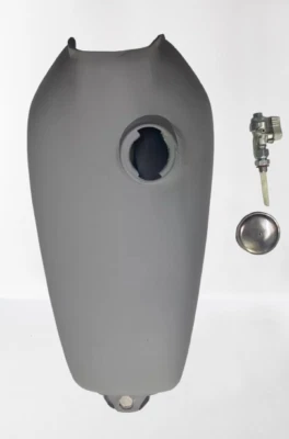 APTO PARA HONDA XL 175 TANQUE DE GASOLINA DE ACERO CRUDO CON TAPA GRIFO 1974-75 Foto 1 de 4