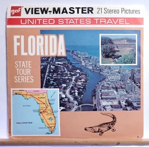 Florida State Tour 3-reel Set A960 - GAF G3 ed. A View-Master Packet - Picture 1 of 5