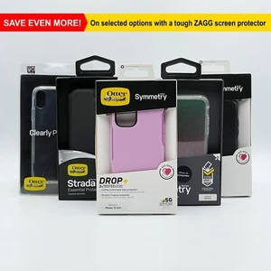 Otterbox Wallet Flip Hard Clear Back Case Cover für Samsung Galaxy iPhone Google - Bild 1 von 65