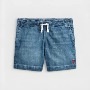 POLO RALPH LAUREN Polo Prepster Denim Short DENIM SHORTS Big Boys Size 14 NWT - Picture 1 of 8