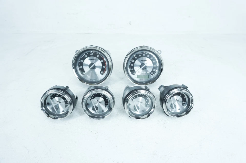 Velocímetro velocímetro Harley Touring Electra Screamin 07 OEM aire aceite voltio 39 k Foto 1 de 4