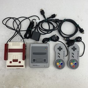 Nintendo Classic Mini Family Computer & Super Famicom Mini Set CLV-101 CLV-301