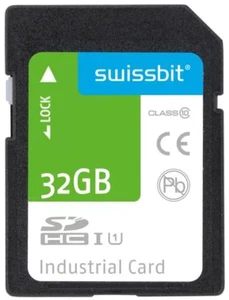 32GB SD/SDHC Swissbit S-450 - SLC - UHS-I - Picture 1 of 3