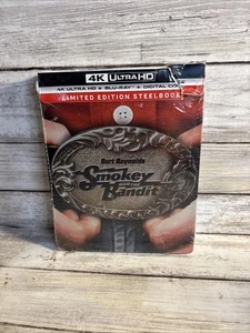 New! Smokey and The Bandit Limited Edition Steelbook (4KUHD + Blu-ray) Sealed - Bild 1 von 7