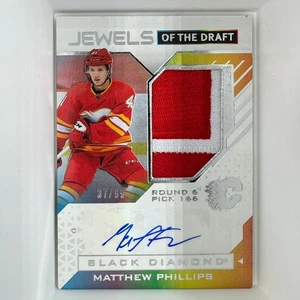 23-24 UD Black Diamond Jewels of the Draft #JD-MP Matthew Phillips /99 READ DESC - Picture 1 of 2