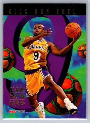 1995-96 NBA Hoops Number Crunchers #9 Nick Van Exel Los Angeles Lakers Foto 1 de 2