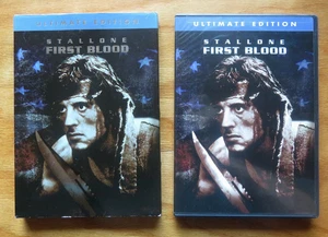 First Blood RAMBO DVD Ultimate Edition, Sylvester Stallone + Slip Cover - Picture 1 of 2