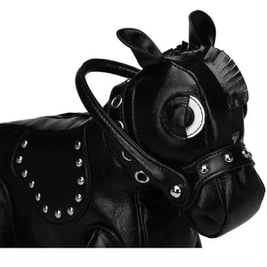 Fun Horse Shaped Crossbody Shoulder Bag Handbag PVC Unique Nove... - Picture 1 of 9