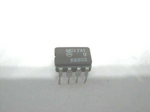 1Pcs MC1741U OPERATIONAL AMPLIFIER IC CERDIP 8 MOTOROLA - Imagen 1 de 1