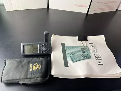 Garmin GPS III 3 Plus Handheld Hiking GPS Navigation Personal Navigator Tested - Image 1 of 4