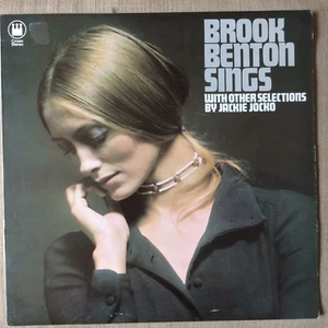 BROOK BENTON SINGS / JACKIE JOCKO EX-/EX+ VINYL LP 1st Pressing CROWN 1970 - Picture 1 of 12