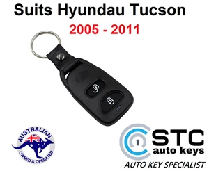 Remote FOB NO KEY for Hyundai Tucson  2005 2006 2007 2008 2009 2010 2011 - Picture 1 of 3