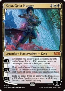 Kaya, Geist Hunter 294 sin lámina casi nuevo MTG Commander: Tarkir Dragonstorm Magic - Imagen 1 de 1
