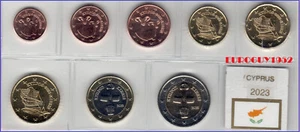 CYPRUS - JAARSET 1 C TOT 2 € 2023 UNC - 8 MUNTEN - PROMOTIE !!! - Photo 1/1