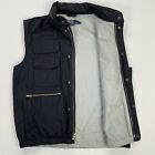Vintage Polo Ralph Lauren (XL) Midnight Blue Cotton Lined Tactical Full Zip Vest