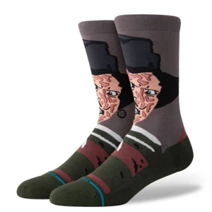 Calcetines Stance x Freddy Pesadilla en Elm Street Grandes Crew Para Hombre 9-13 - Imagen 1 de 3