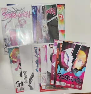 Lote de conjunto de cómics de cómics de Marvel #1-5 de Spider-Gwen - Imagen 1 de 4