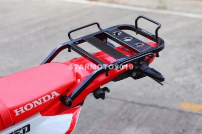 Portaequipajes trasero carga para honda crf300l 300 rx rally rl 2020-23 caja aluminio Foto 1 de 4