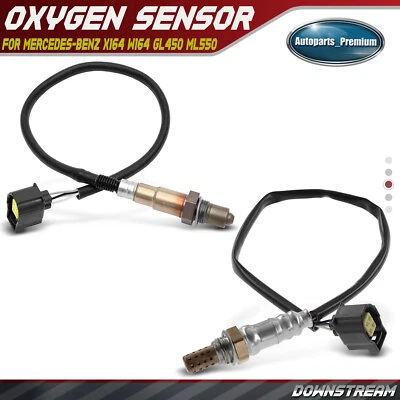 2Pcs Downstream LH & RH O2 Oxygen Sensor for Mercedes-Benz X164 W164 GL450 ML550 — 第 1/4 张图片