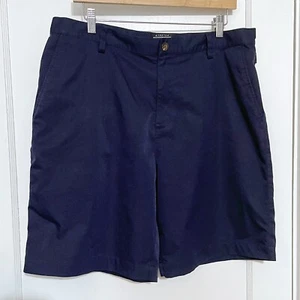 Adidas Shorts Mens 36 Navy Blue Climacool Golf Stretch 8.5” Inseam Casual - Picture 1 of 5
