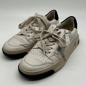 Paul Green Women's White Zipper Sneakers Size US 6
