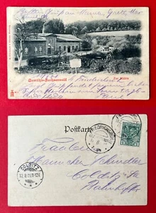 AK AUMÜHLE Sachsenwald bei Hamburg 1901 Zur Mühle ( 145533 - Bild 1 von 1